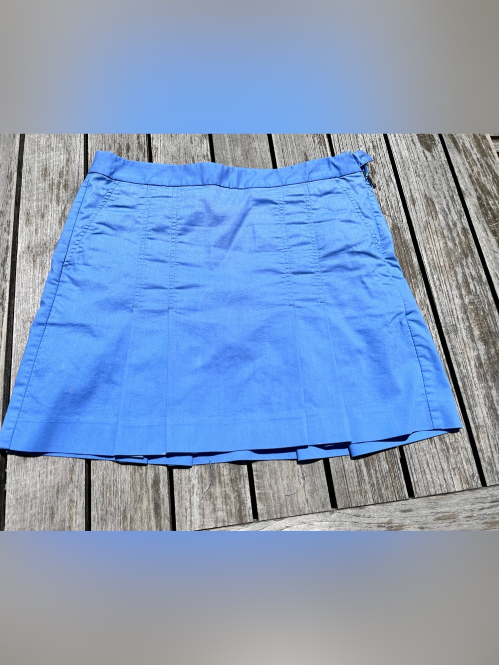 RALPH LAUREN LADIES PLEATED PERIWINKLE SKORT SIZE 6